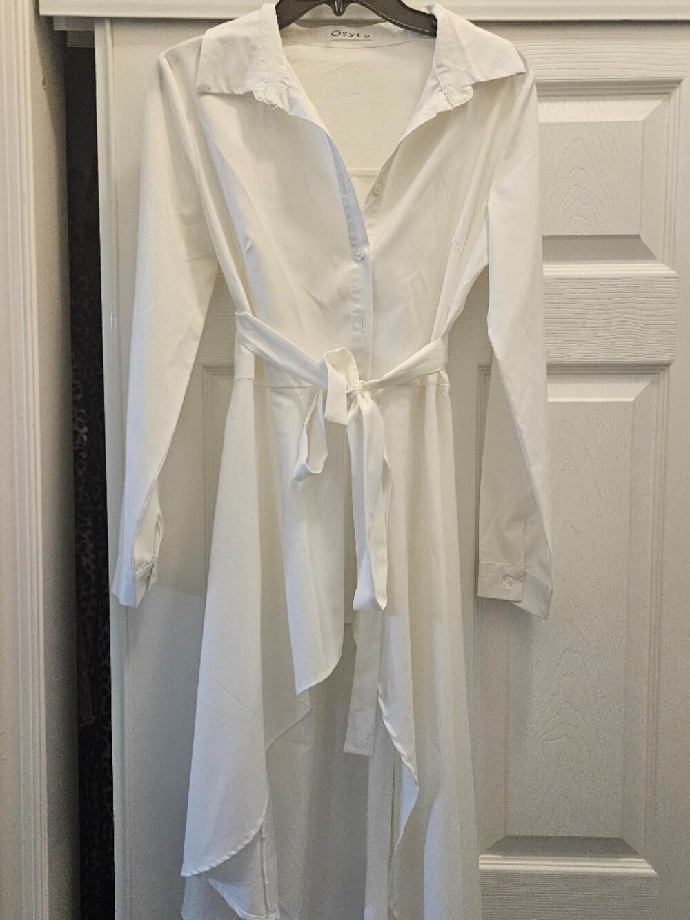 Elegant High low blouse with tie belt-classy peice